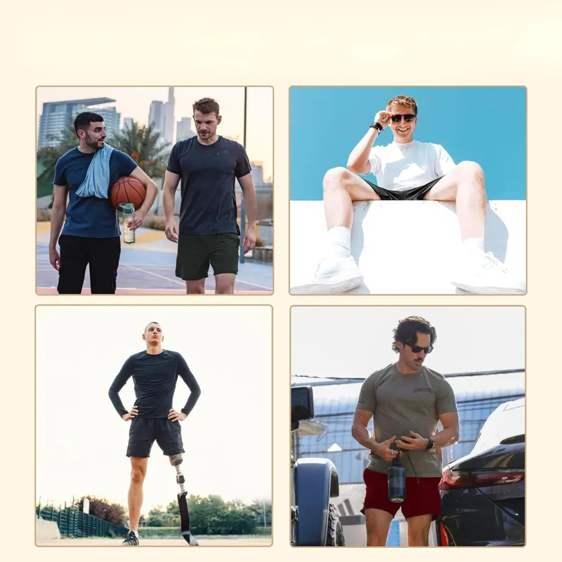7 Pack Quick Dry Swim Trunks For Men