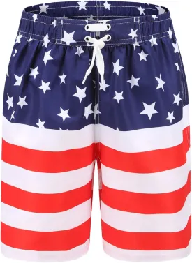 Aisyee Boys Swim Trunks Quick Dry Boards Shorts for Kids Beach Swim Shorts with 3D Prints Dinosaurs