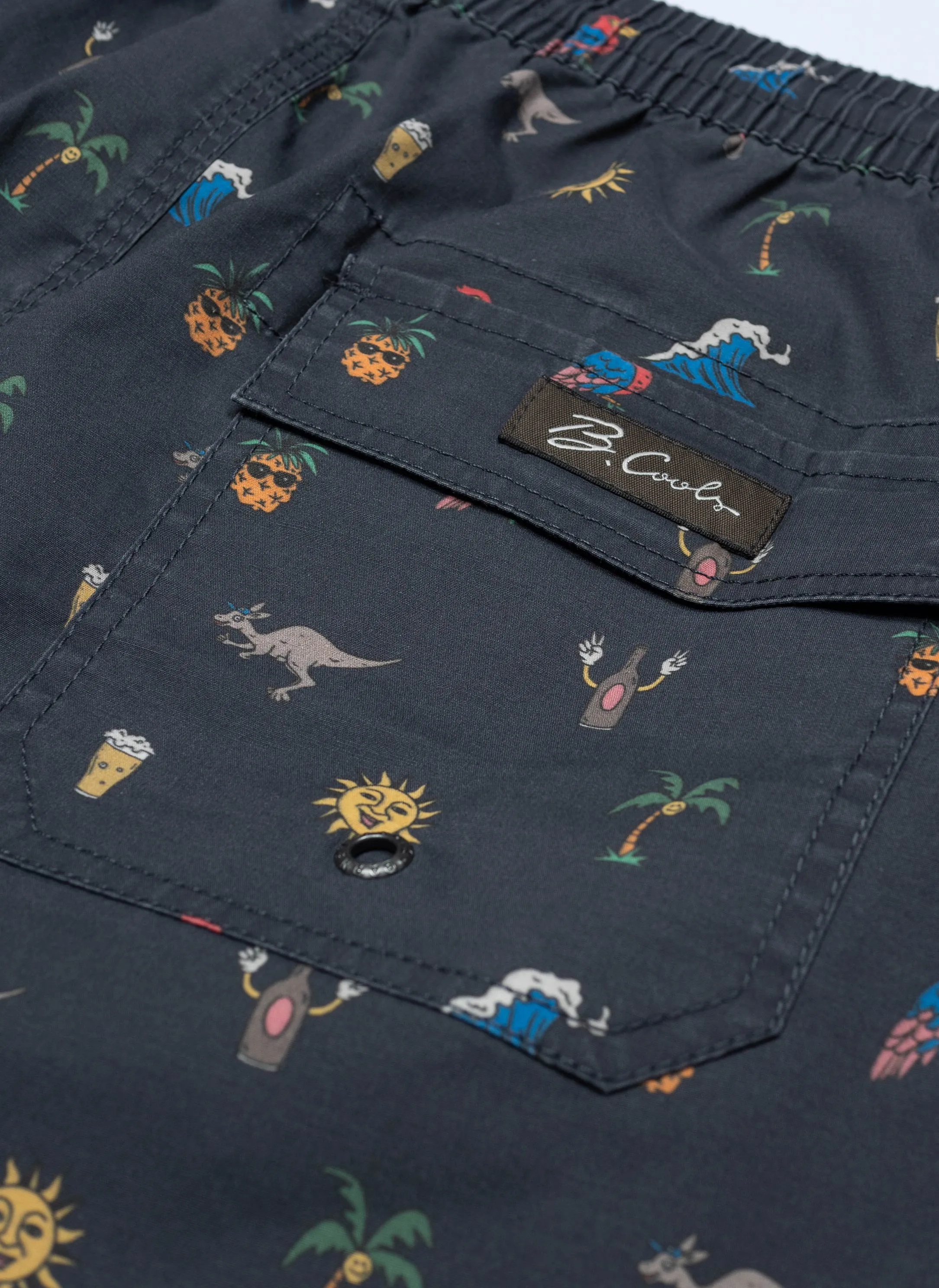 Amphibious Swim Short Navy Summer