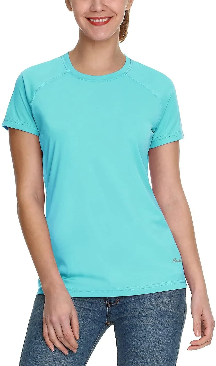 baleaf Women's UPF 50  UV Protection Shirts Short Sleeve T-Shirts SPF Sun Shirts Quick Dry Outdoor Performance Tops