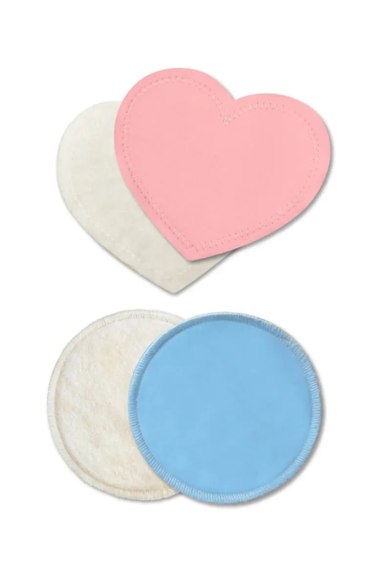 Bamboobies Washable Nursing Pads Combo Starter Pack (4 Pads)