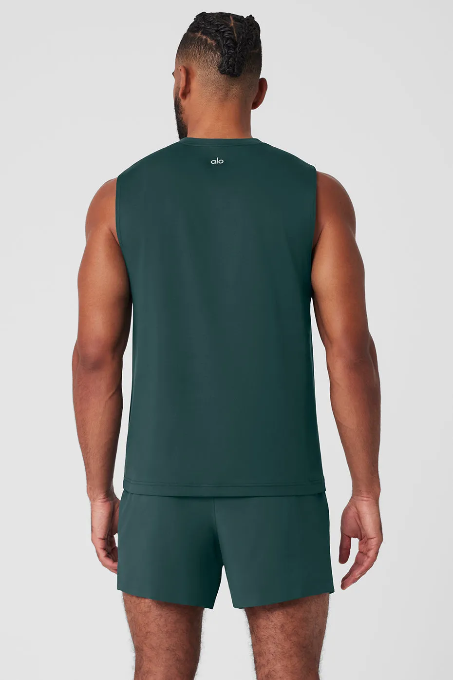 Conquer Muscle Tank - Midnight Green