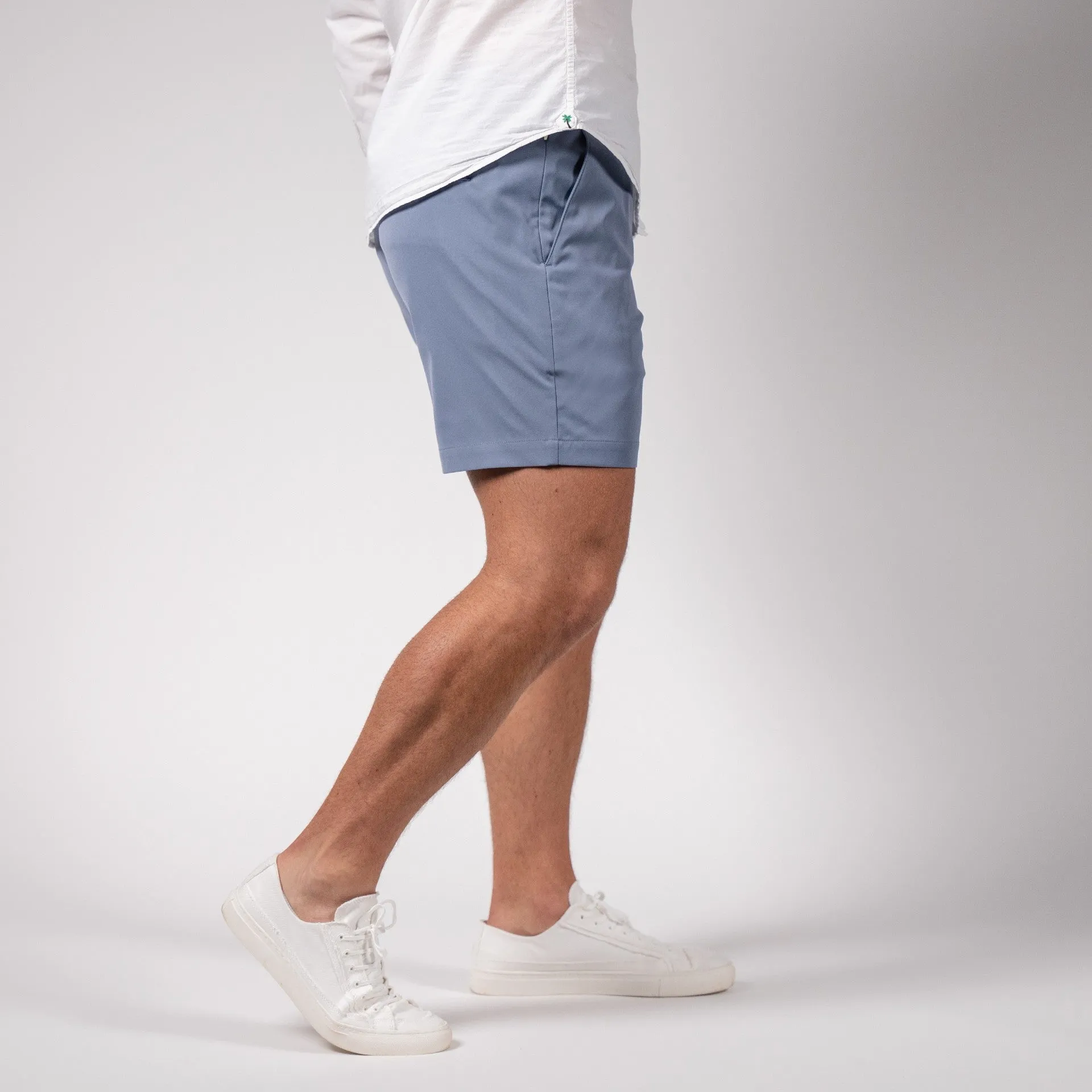 Daily Short (Casual Stretch) - Slate Blue 5.5" & 7"