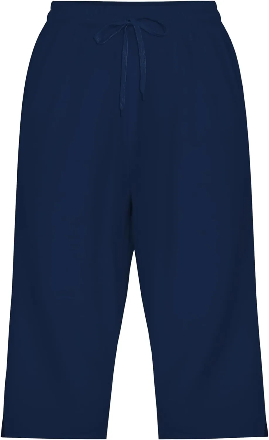 Deerose Women Capris Pants Quick Dry Beach Swimming Pants with Pockets