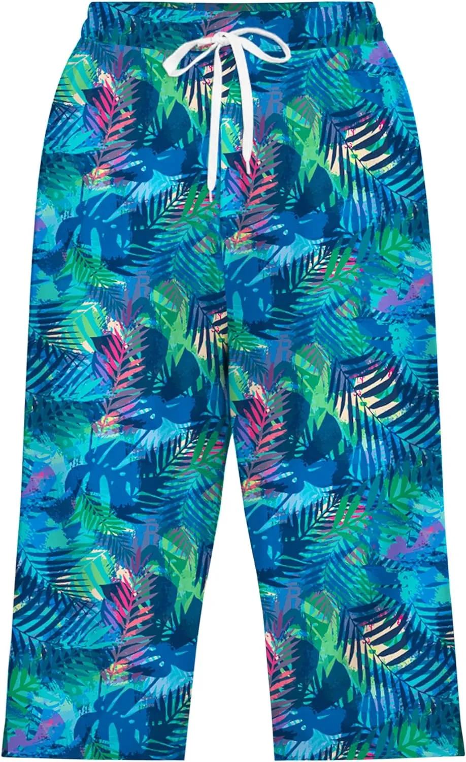 Deerose Women Capris Pants Quick Dry Beach Swimming Pants with Pockets