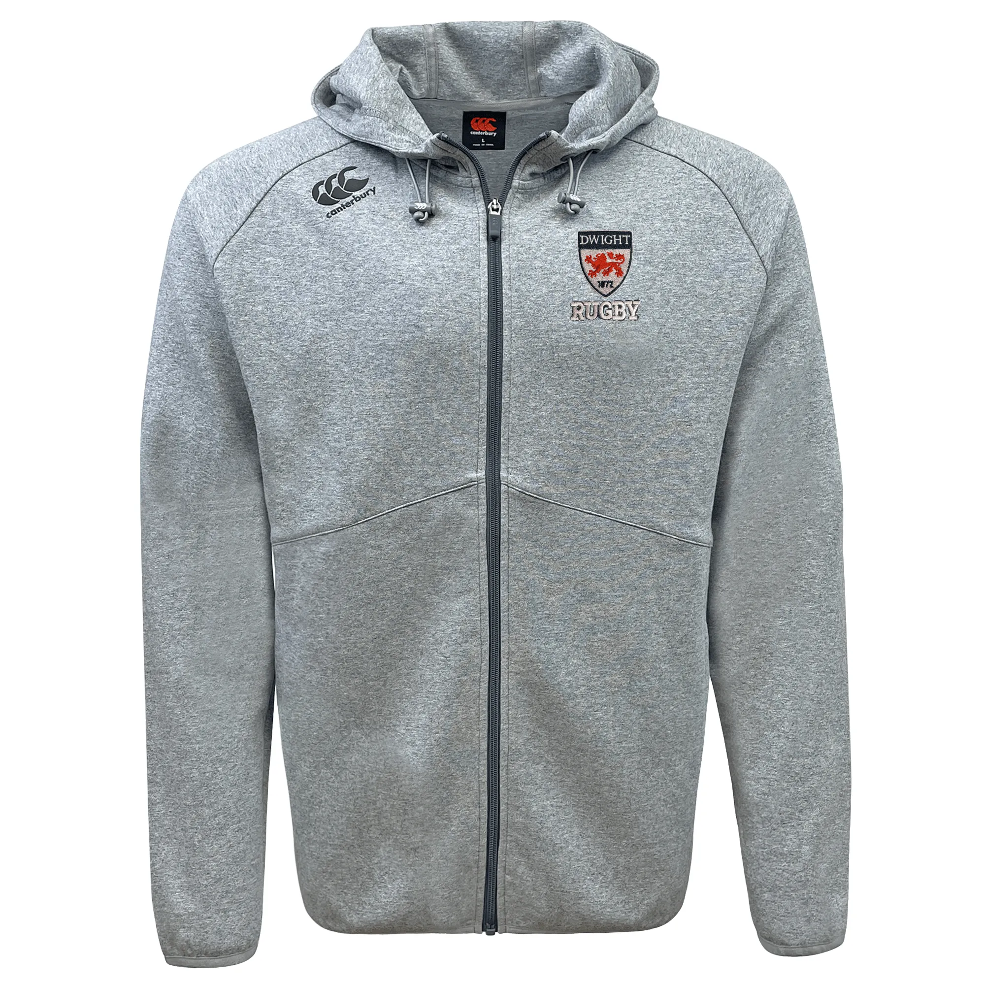 Dwight Rugby Tempo Vapodri Full-Zip Hoodie by Canterbury