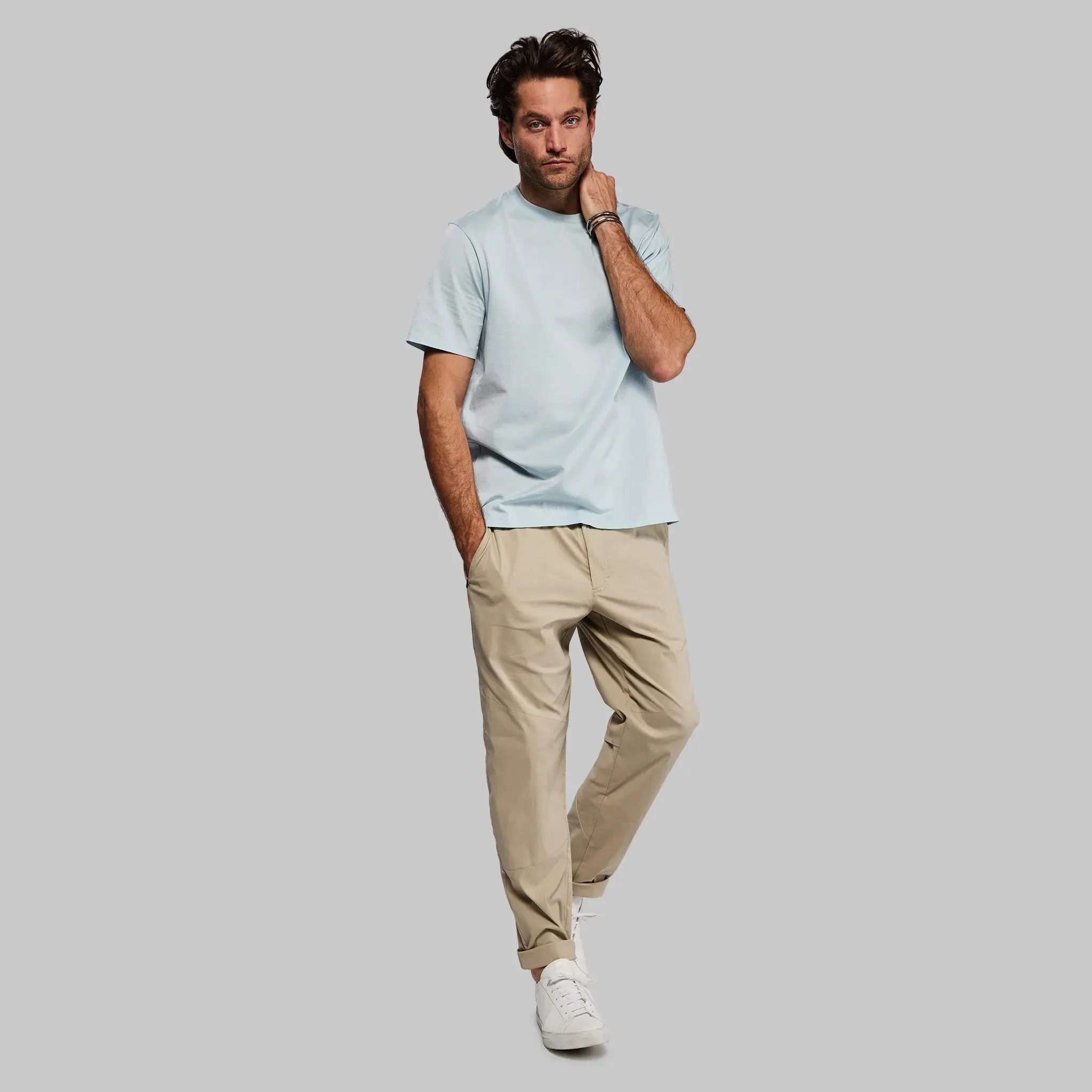 Equator T Shirt. Light Blue edition
