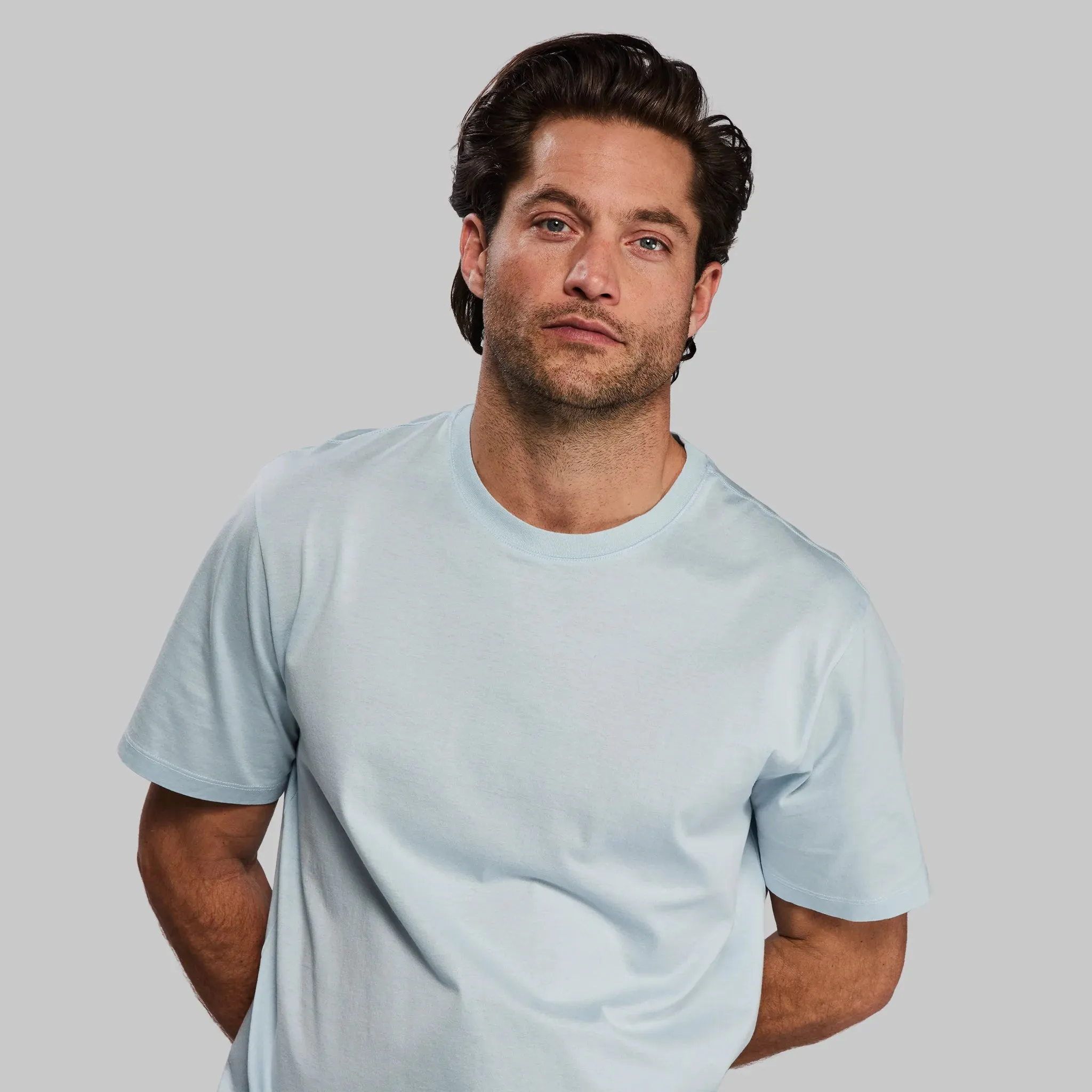Equator T Shirt. Light Blue edition