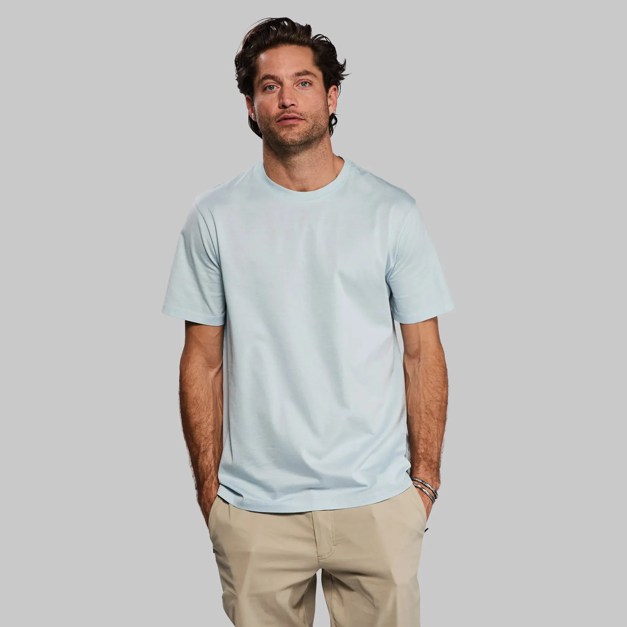 Equator T Shirt. Light Blue edition