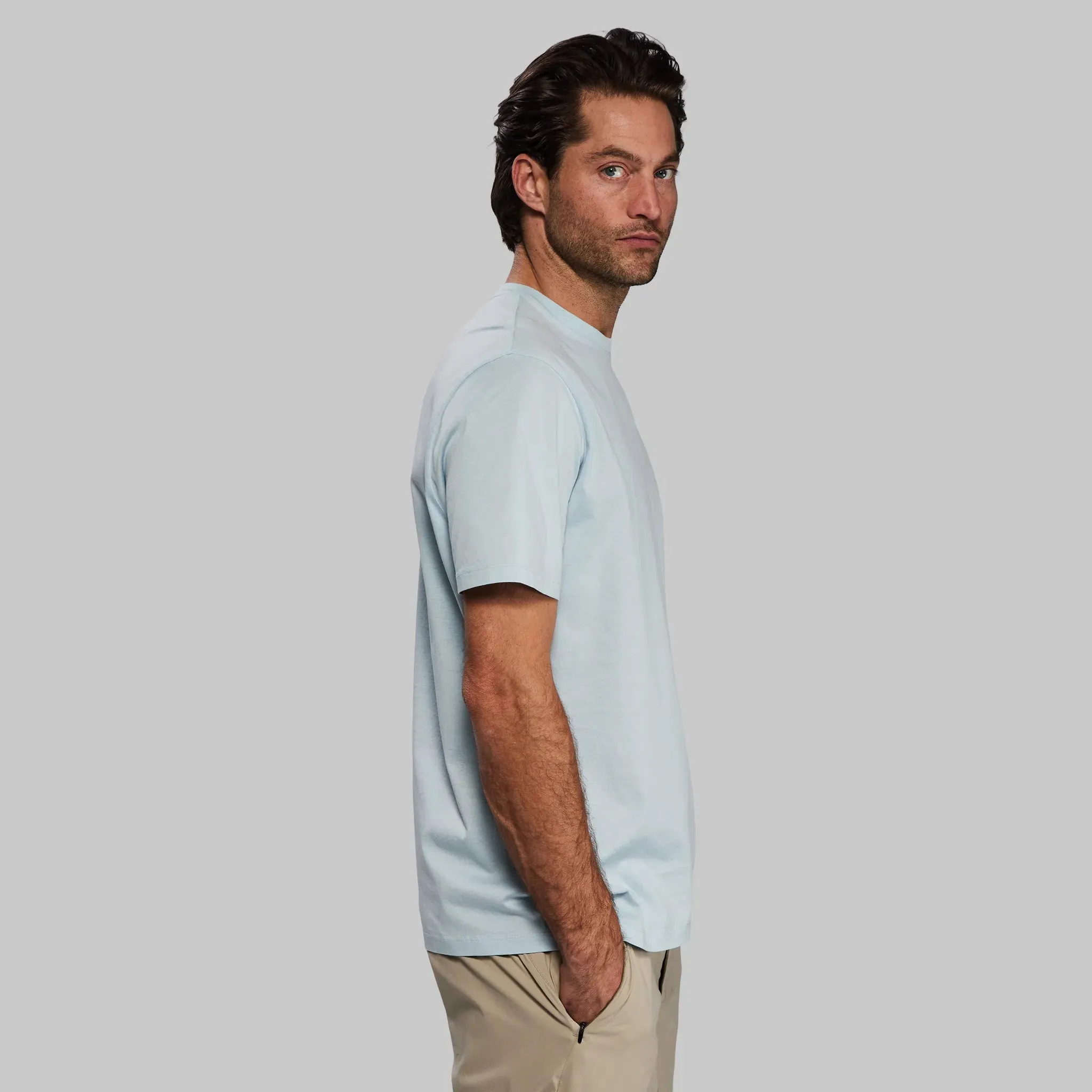 Equator T Shirt. Light Blue edition