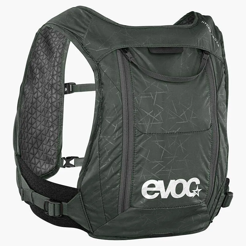 EVOC Hydro Pro Hydration Bag w/ Bladder Ultra Light Hydration Vest Pack with Secure Fit and Quick-Access Compartments