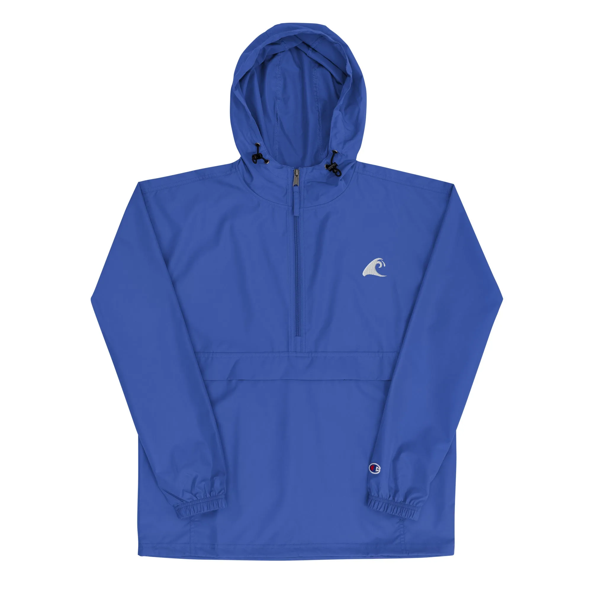 Extremely Stoked Champion Royal Blue Packable Windbreaker Jacket
