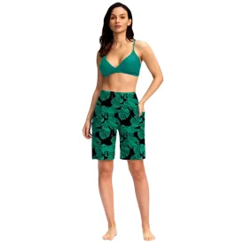 Floral Print Shorts Pockets – Quick Dry and Comfortable