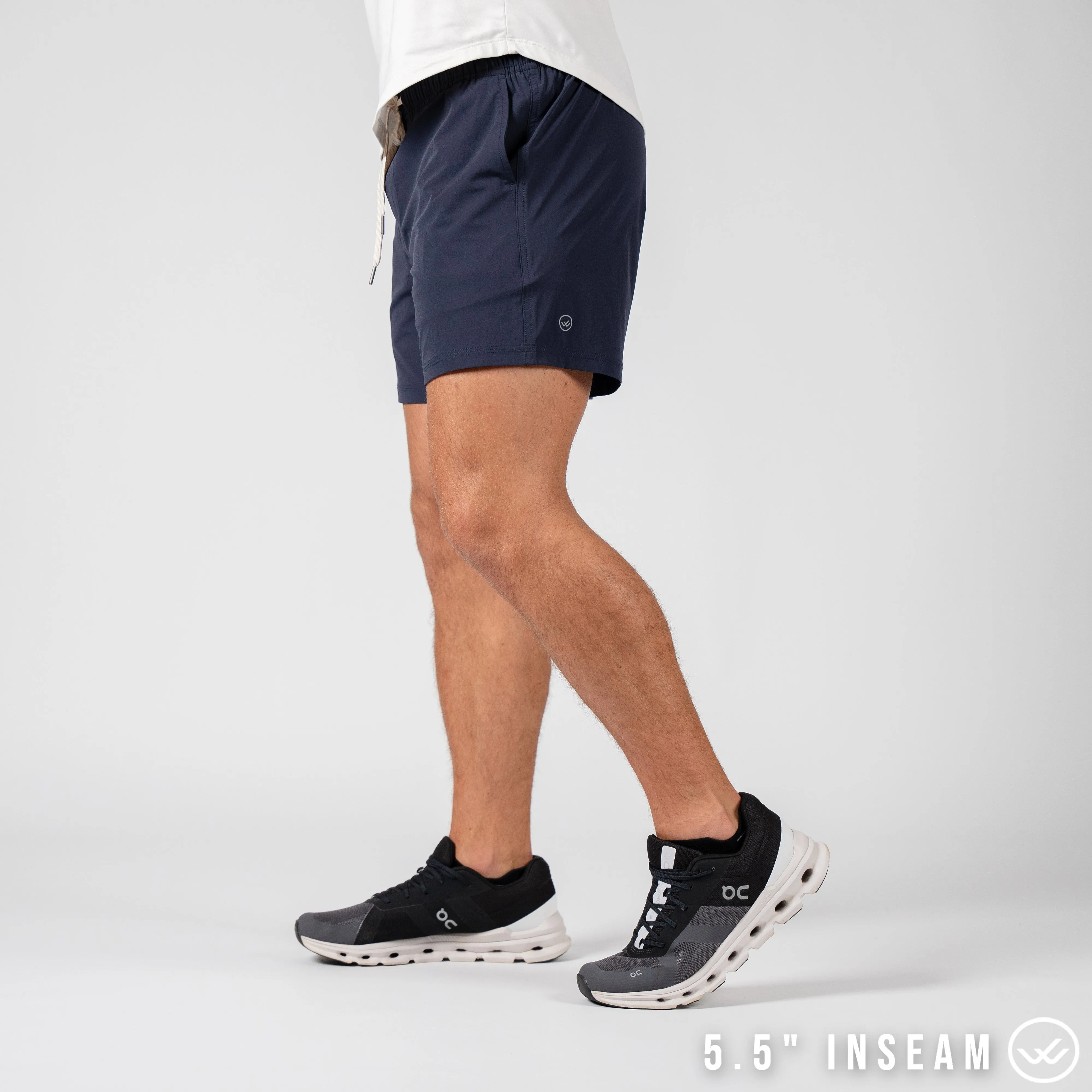 Flow 2.0 Mod Short (Athletic) - Midnight Blue 5.5" & 7" - Linerless