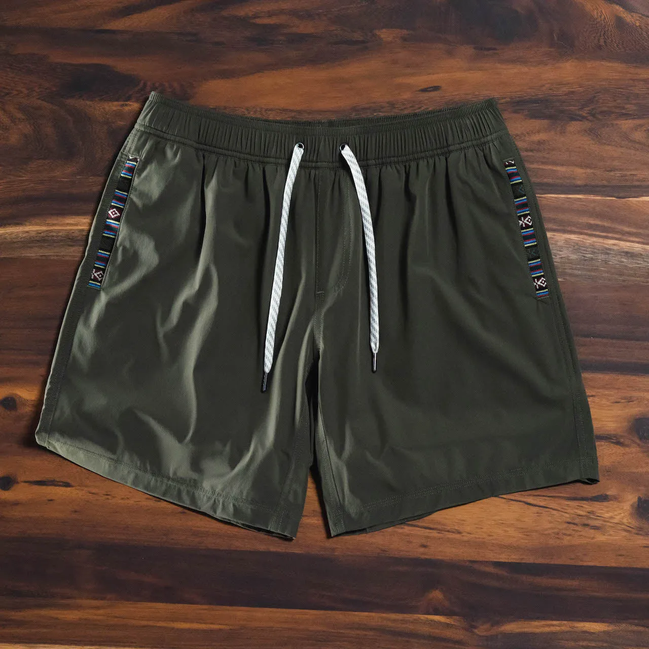Flow Short (Athletic) - Olive 5.5" & 7"