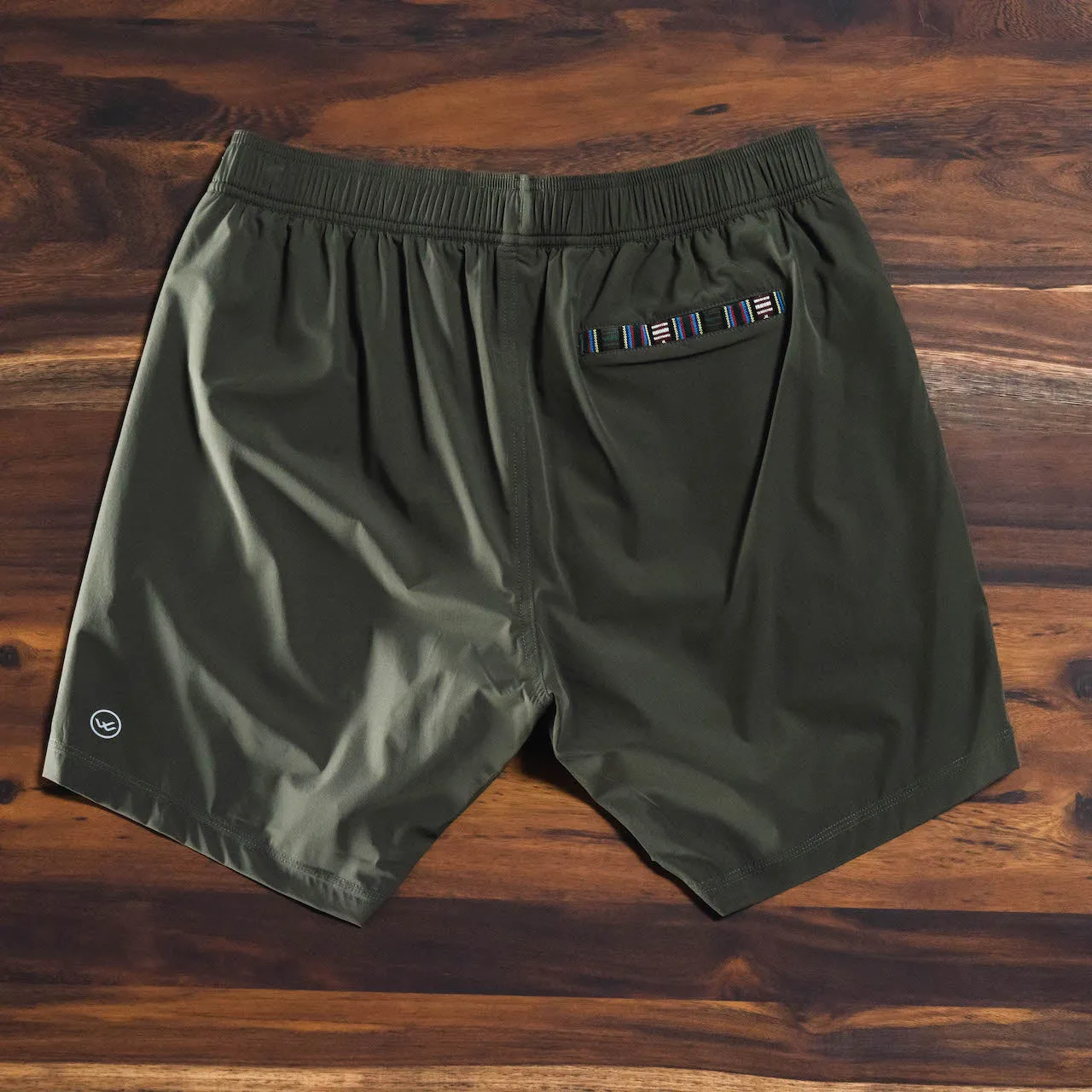 Flow Short (Athletic) - Olive 5.5" & 7"