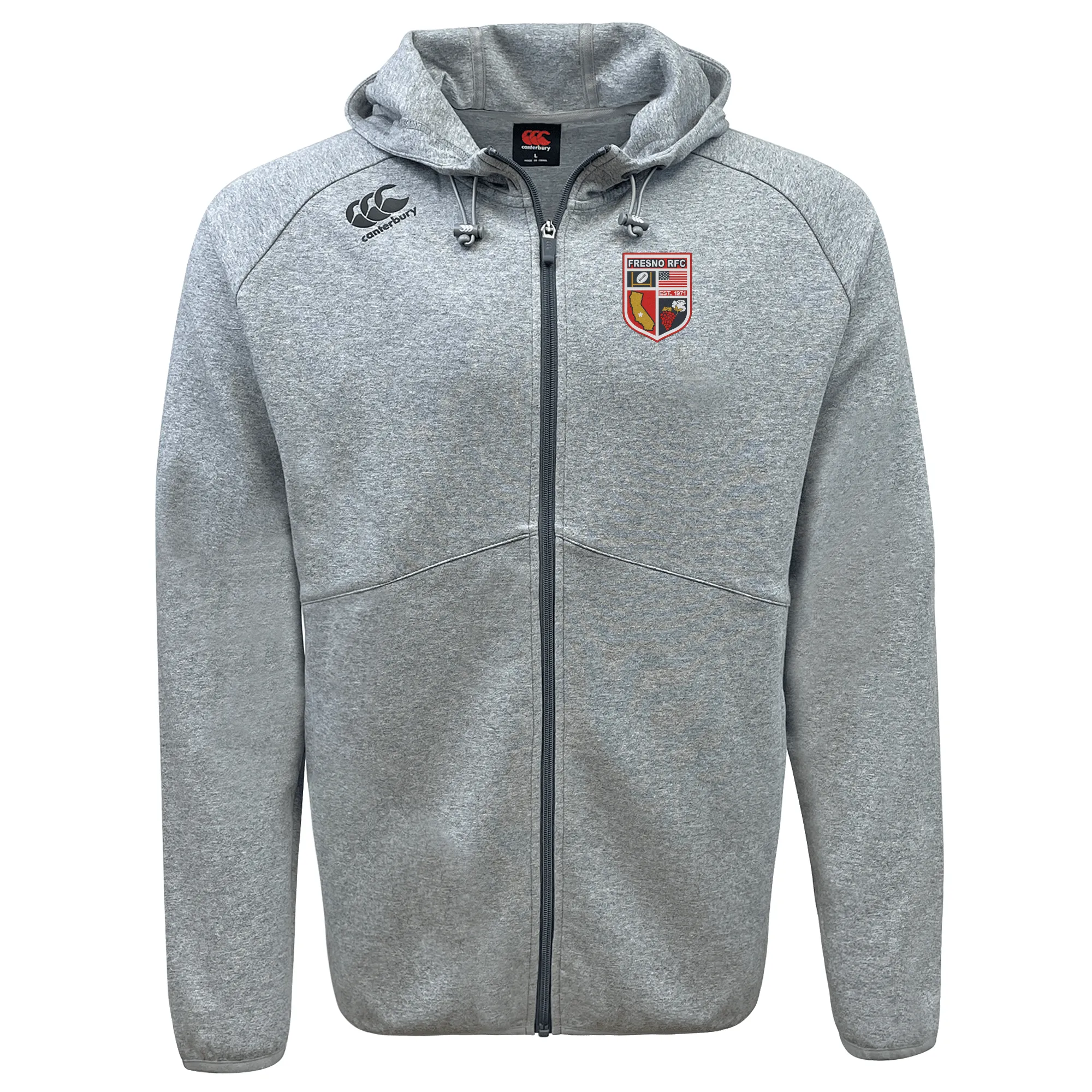 Fresno RFC Tempo Vapodri Full-Zip Hoodie by Canterbury