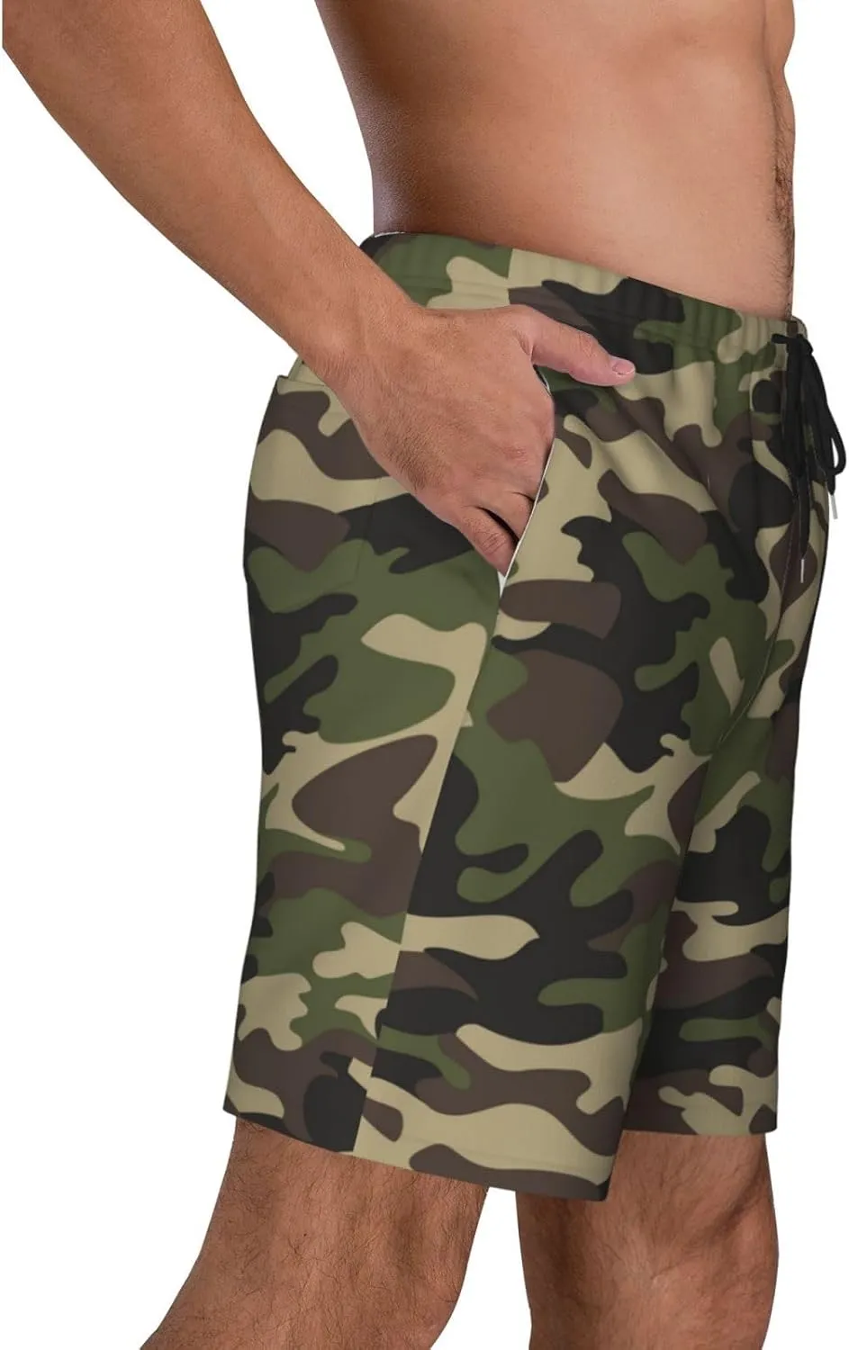Game Mens Swim Trunks Quick Dry Swim Shorts with Mesh Lining Breathable Men's Beach Pants Swimwear Bathing Suits,