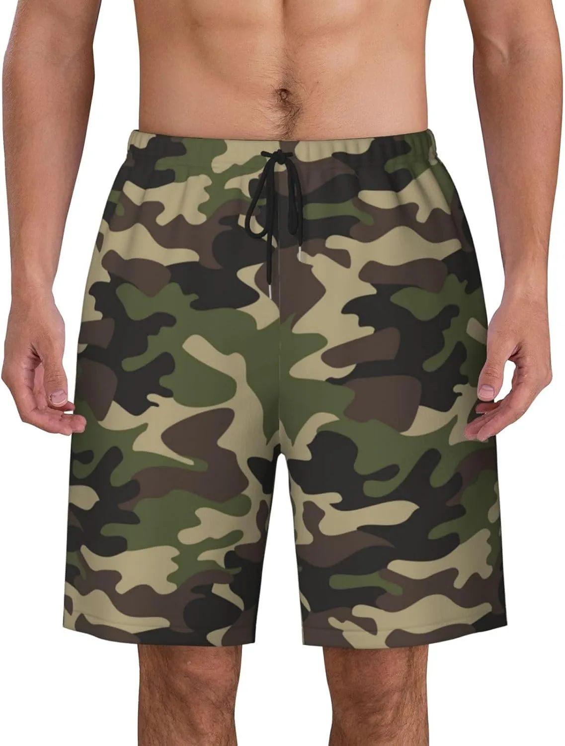 Game Mens Swim Trunks Quick Dry Swim Shorts with Mesh Lining Breathable Men's Beach Pants Swimwear Bathing Suits,