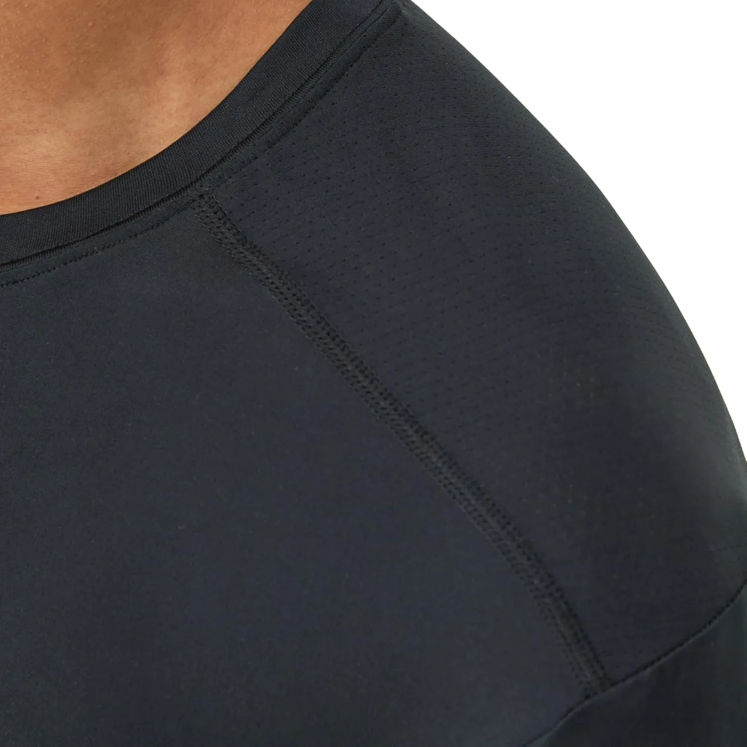 Hanes Men's Moves Breathable Mesh Back T-Shirt, X-Temp Moisture-Wicking Tee, White or Black/Grey, 3-Pack