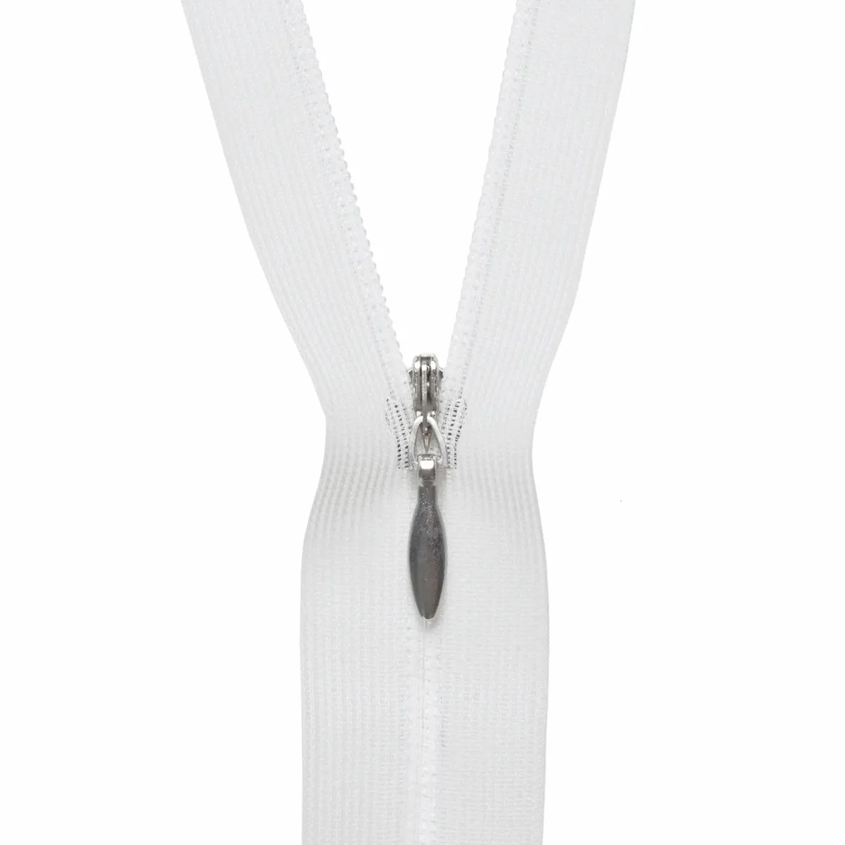 Hemline Concealed Zip - TRANSPARENT