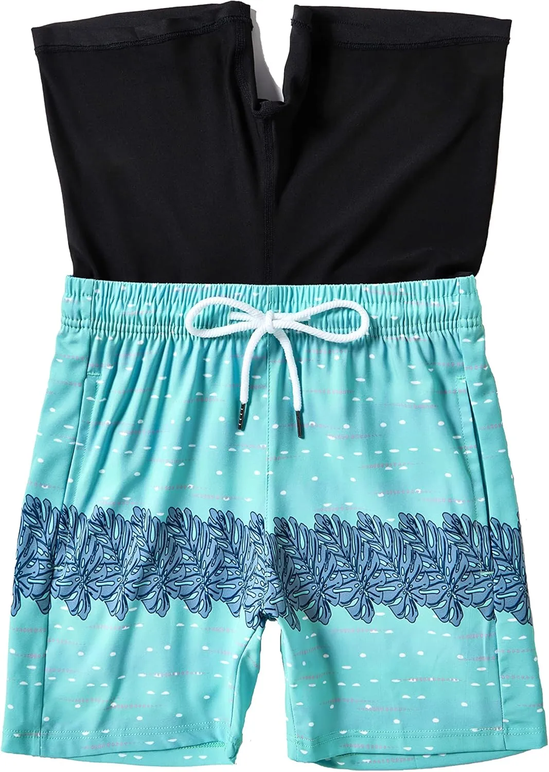 IRELIA Boys Swim Trunks with Boxer Brief Liner Compression Swimming Shorts Quick Dry Swimwear