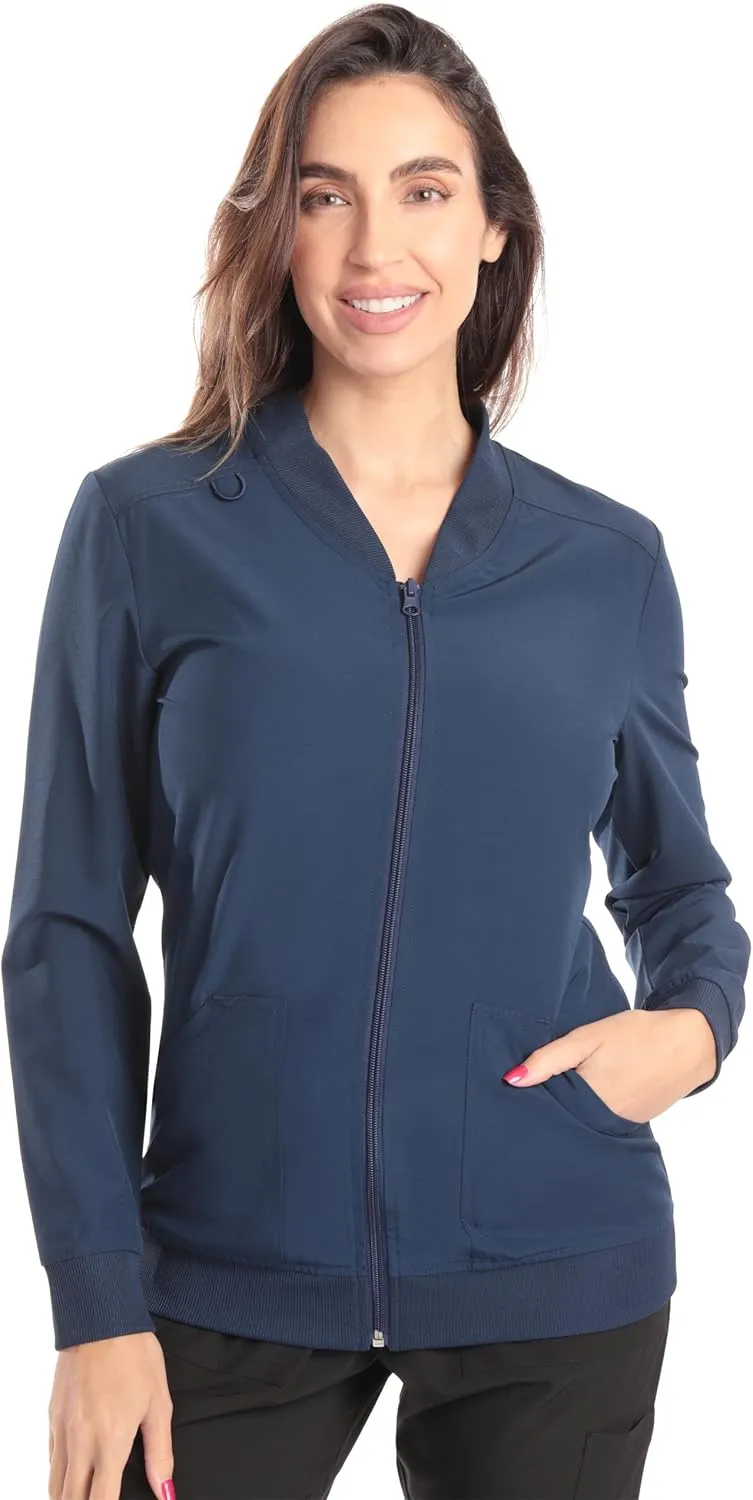 Just Love Women's Solid Scrub Jacket