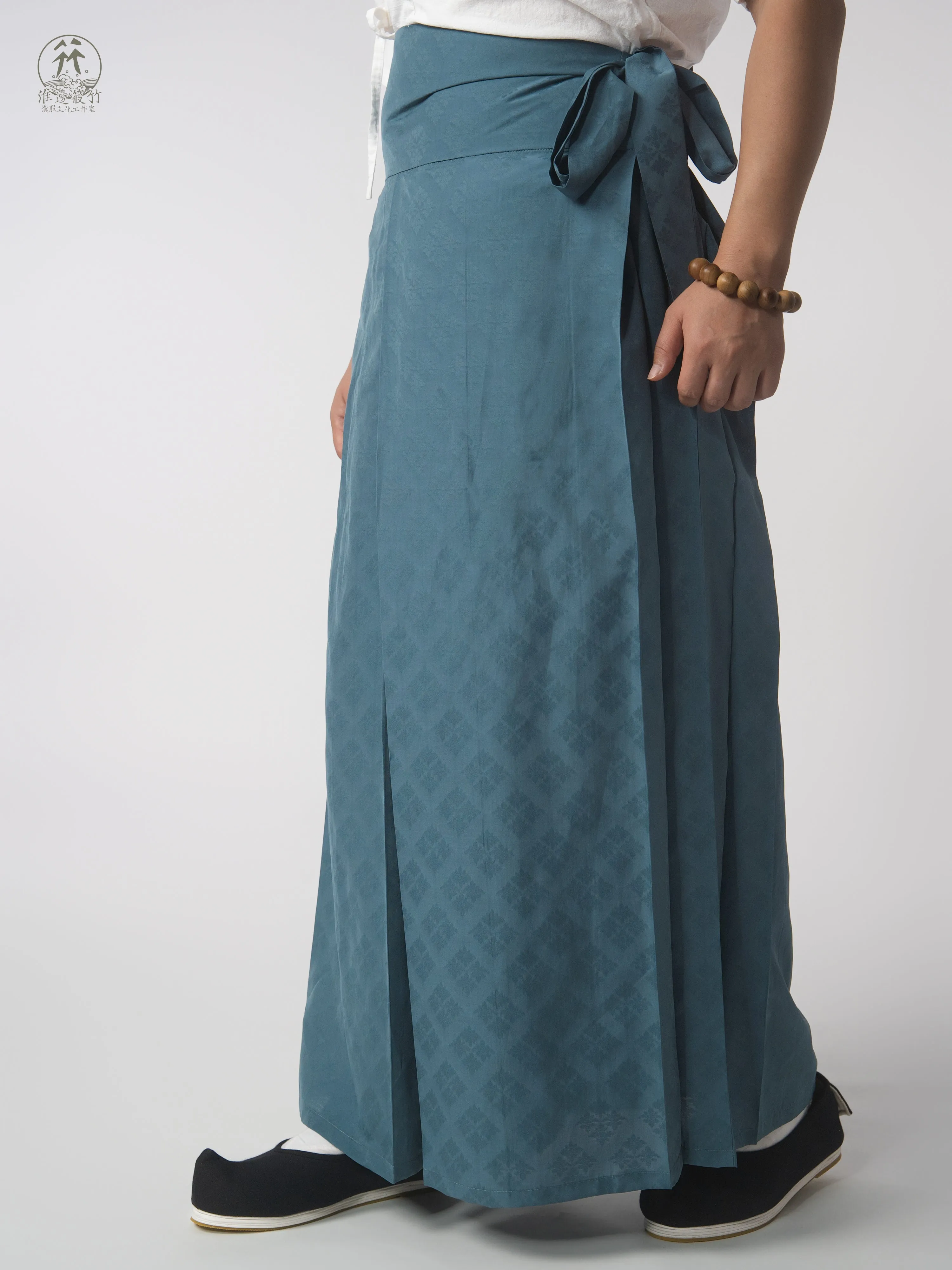 Kuo Tui 阔腿 Wide Leg Men's Song Dynasty Hedangku Open-Crotch Pants