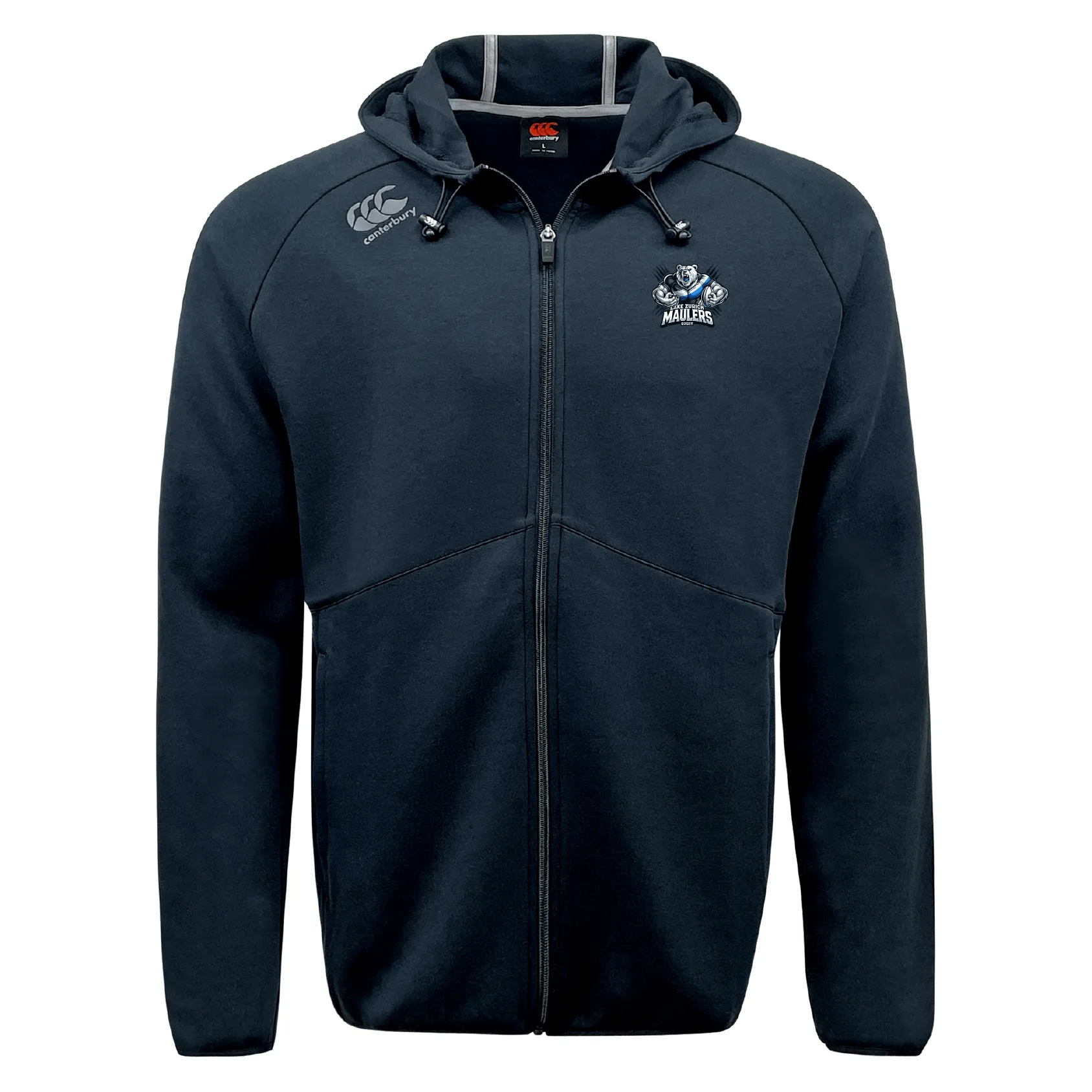 Lake Zurich Tempo Vapodri Full-Zip Hoodie by Canterbury
