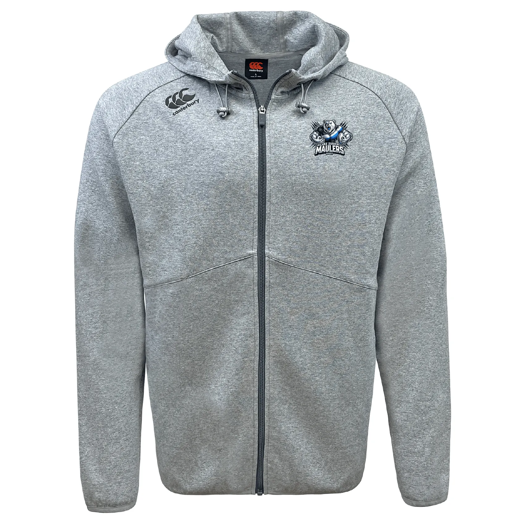 Lake Zurich Tempo Vapodri Full-Zip Hoodie by Canterbury