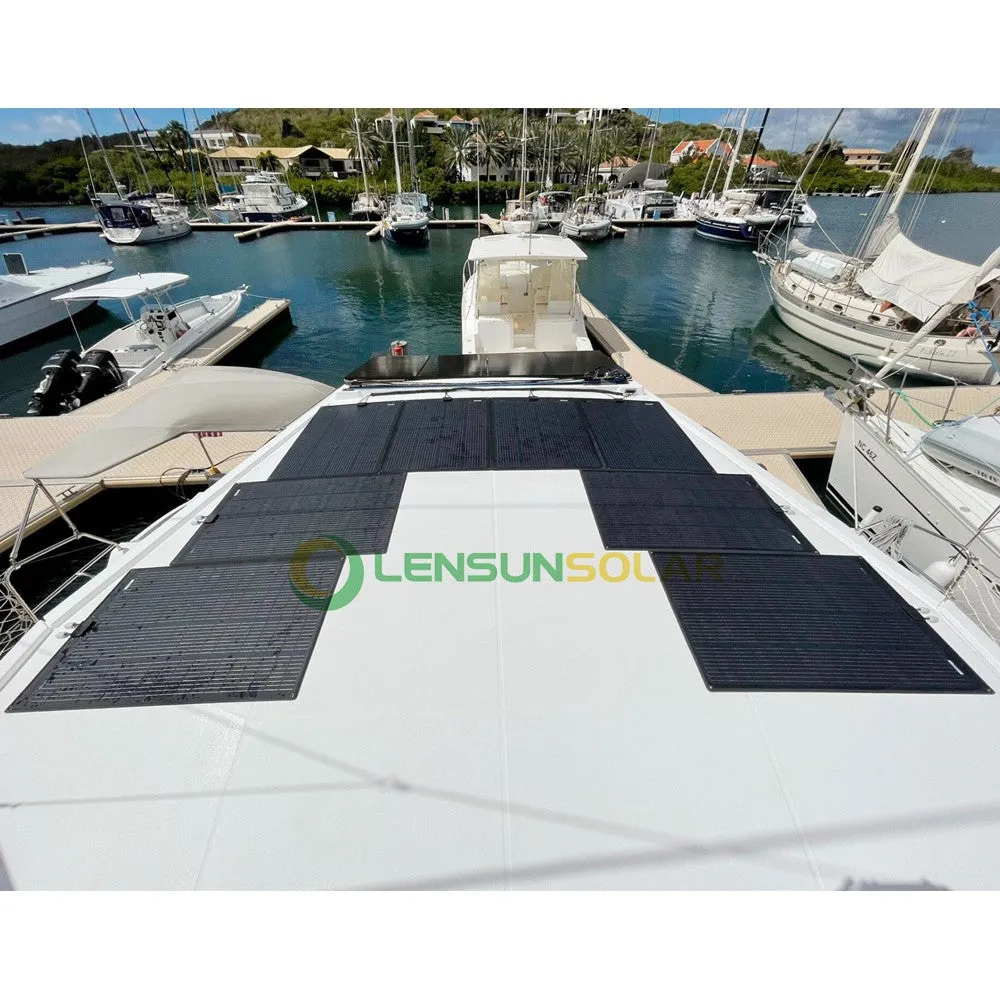 LensunSolar 150W 12V Flexible Solar Panel