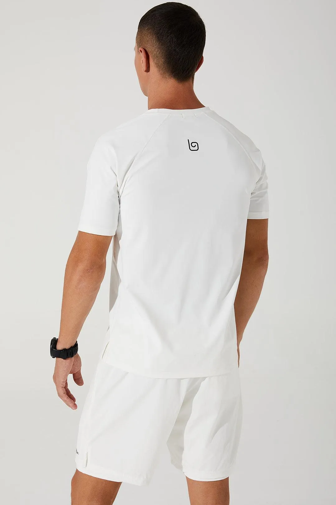 Leocade Crew Neck Tee - White