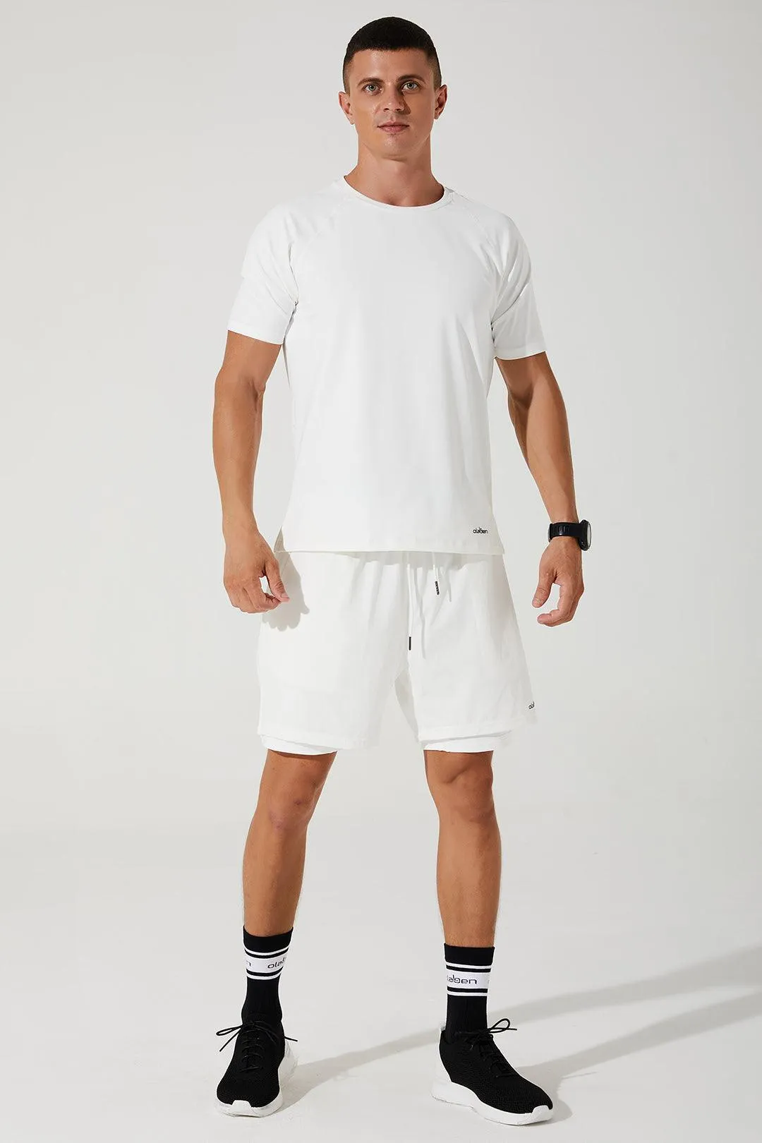 Leocade Crew Neck Tee - White