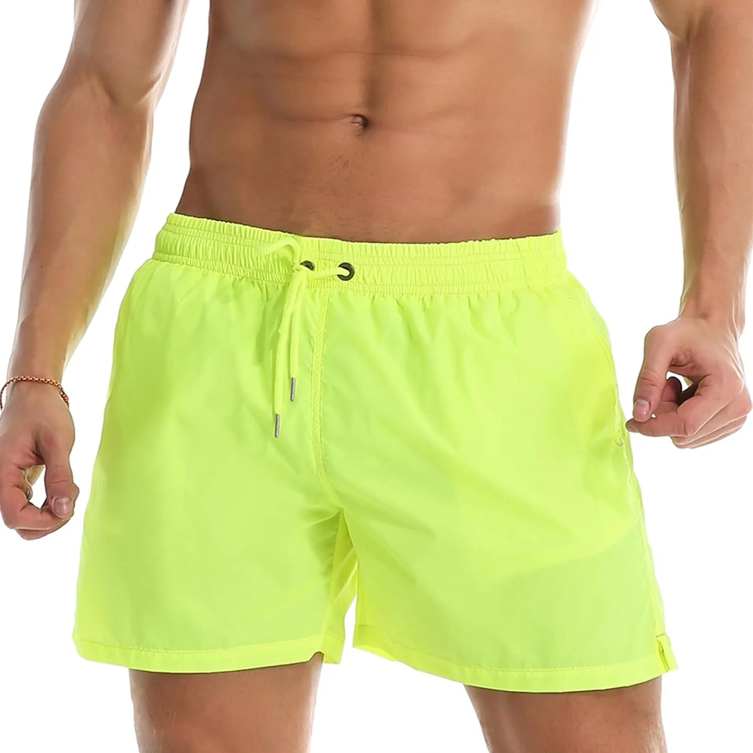Lncropo Men's Swim Trunks Quick Dry Bathing Suits with Mesh Lining Swimwear Swim Shorts