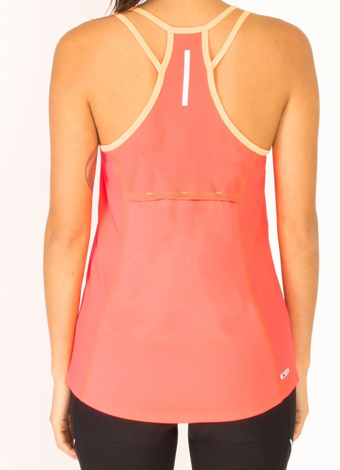 Lumen Strappy Moisture-Wicking Mesh Tank Top