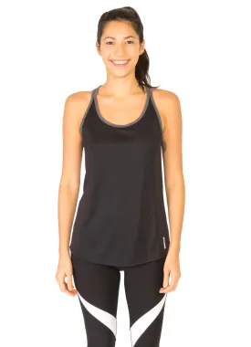 Lumen Strappy Moisture-Wicking Mesh Tank Top