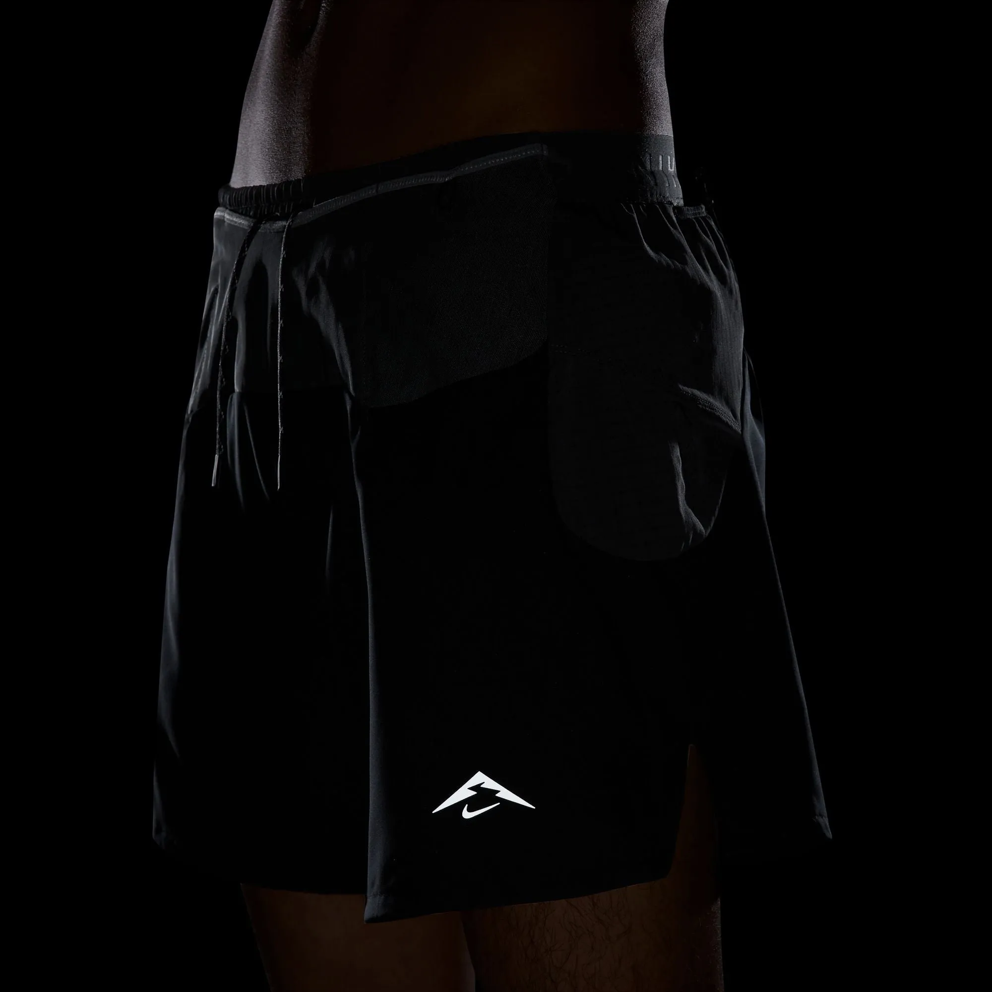 Men's Trail Second Sunrise 5" Dri-FIT ADV Brief-Lined Running Shorts (010 - Black/Anthracite/Black/Summit White)