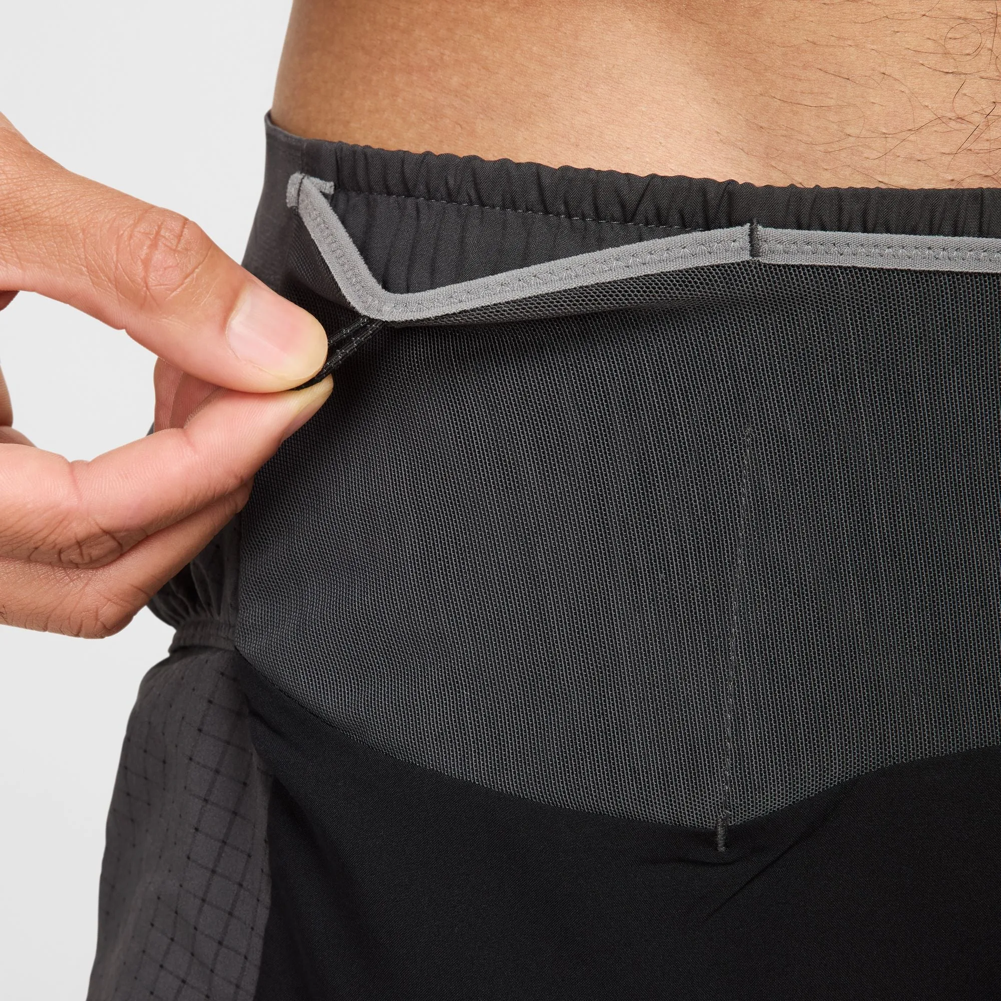 Men's Trail Second Sunrise 5" Dri-FIT ADV Brief-Lined Running Shorts (010 - Black/Anthracite/Black/Summit White)