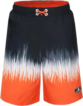 Rokka&Rolla Boys' Swim Trunks UPF 50  Quick Dry Bathing Suit Swimwear Beach Shorts with Mesh Lining