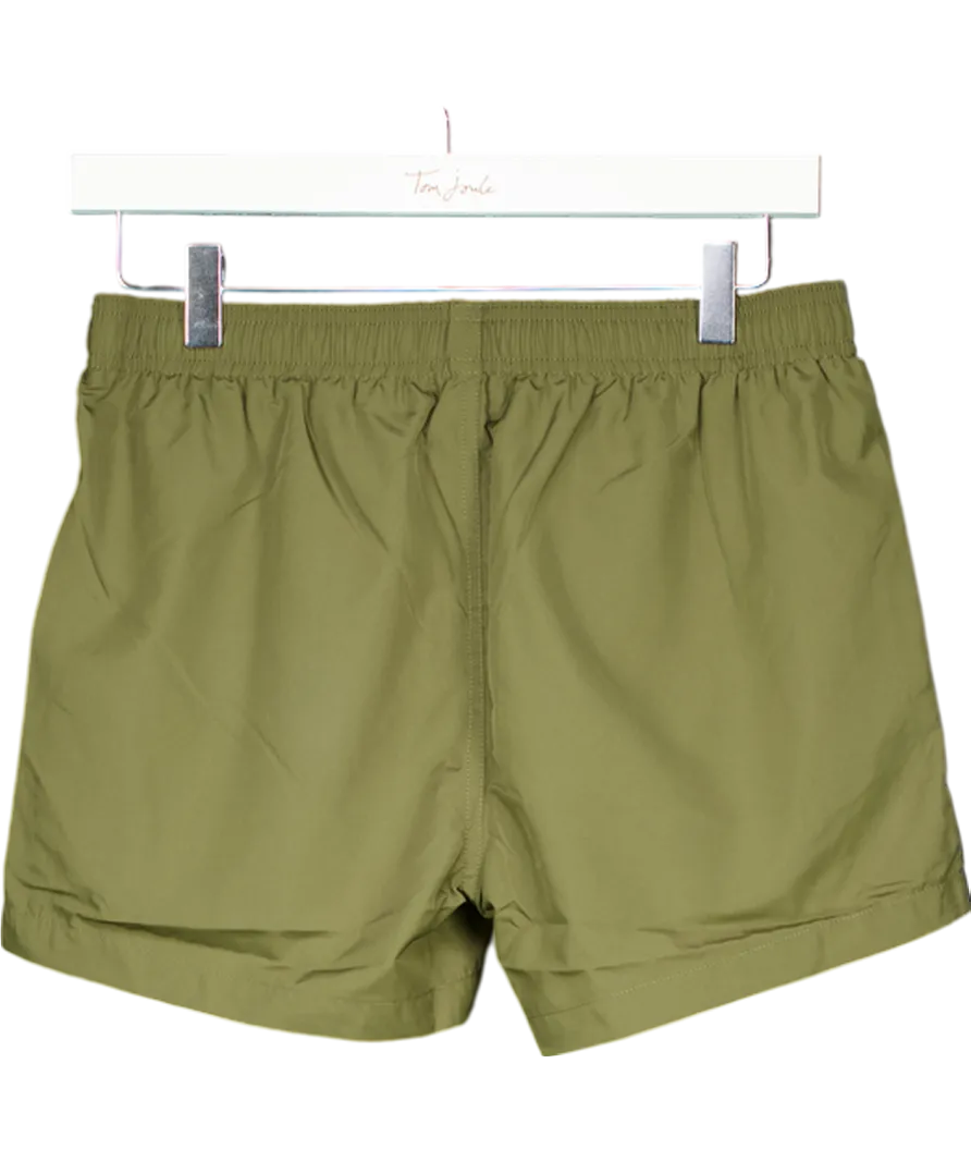 Ron Dorff Khaki Green Quick Dry Swim Shorts UK S
