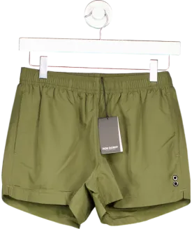 Ron Dorff Khaki Green Quick Dry Swim Shorts UK XS