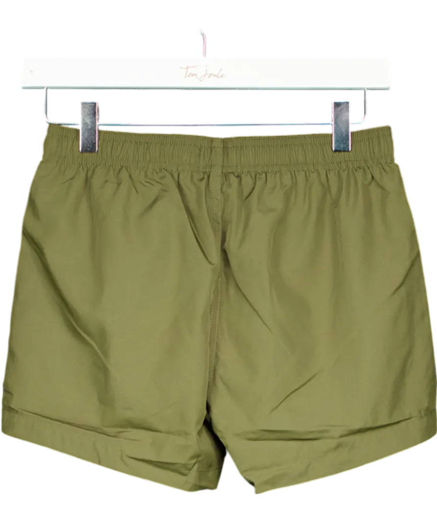 Ron Dorff Khaki Green Quick Dry Swim Shorts UK XS