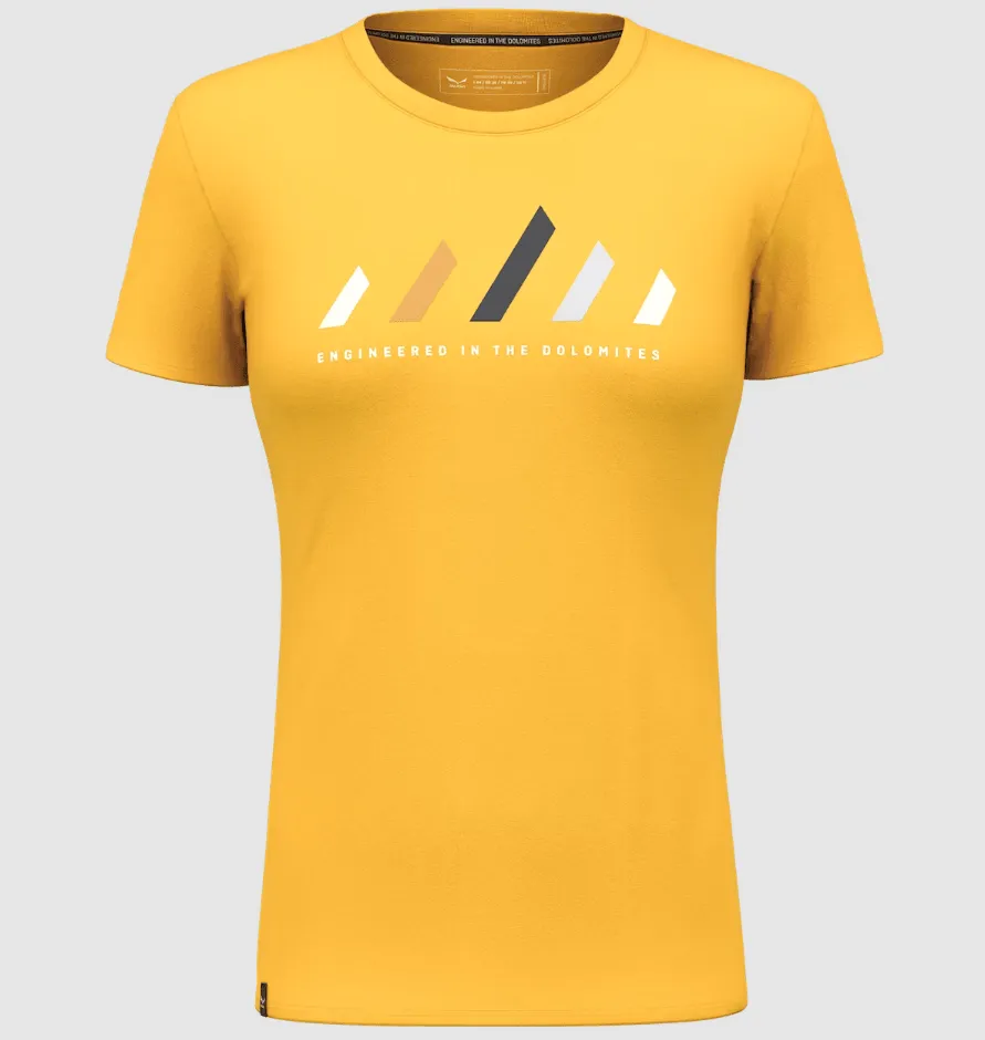 SALEWA Women's Pure Stripes Dry W T-Shirt