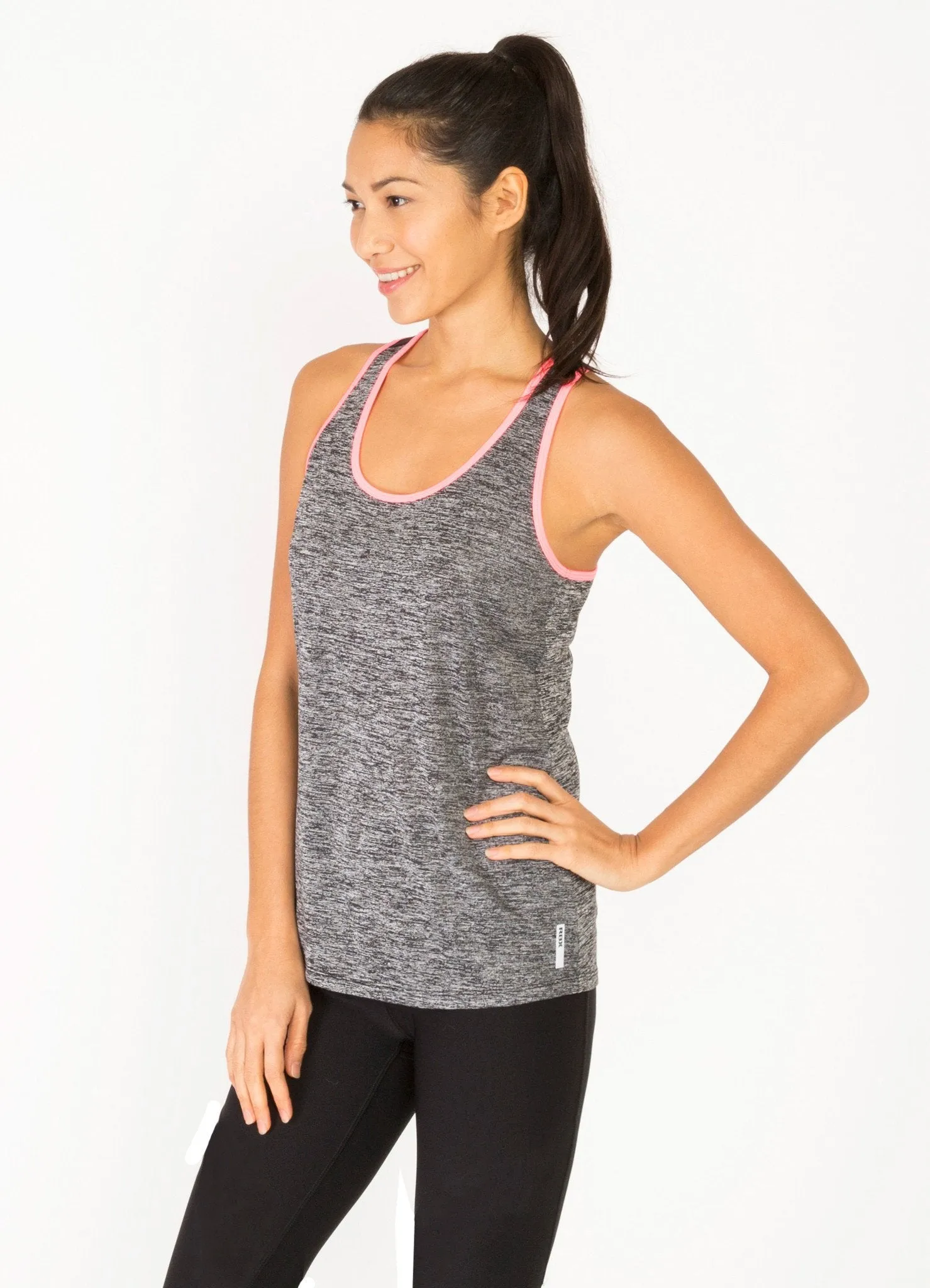Stratus Strappy Keyhole Back Tank