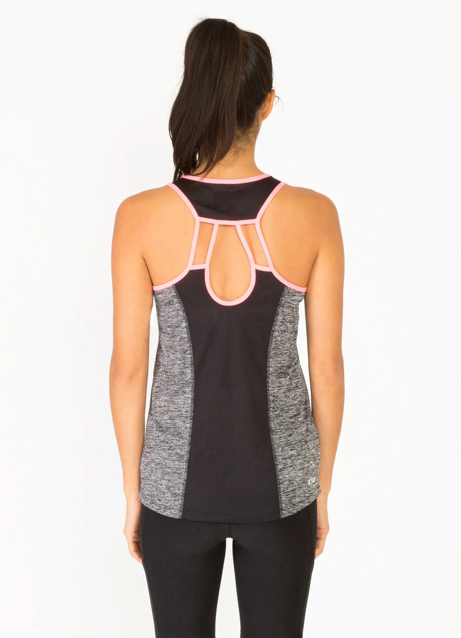 Stratus Strappy Keyhole Back Tank