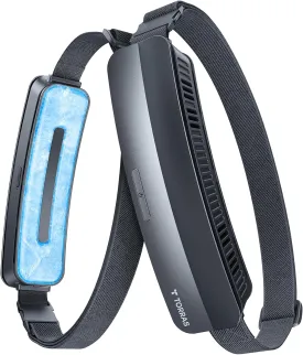 TORRAS 2025 Top AI Portable Waist Fan COOLiFY Zone 3, Ultra-Light Wearable Belt Fan, 26ft/s Strongest Cold Wind for Full Body Cooling fanNo.1 Cooling Area & Cool TechRechargeable for Outdoor/Jobsite
