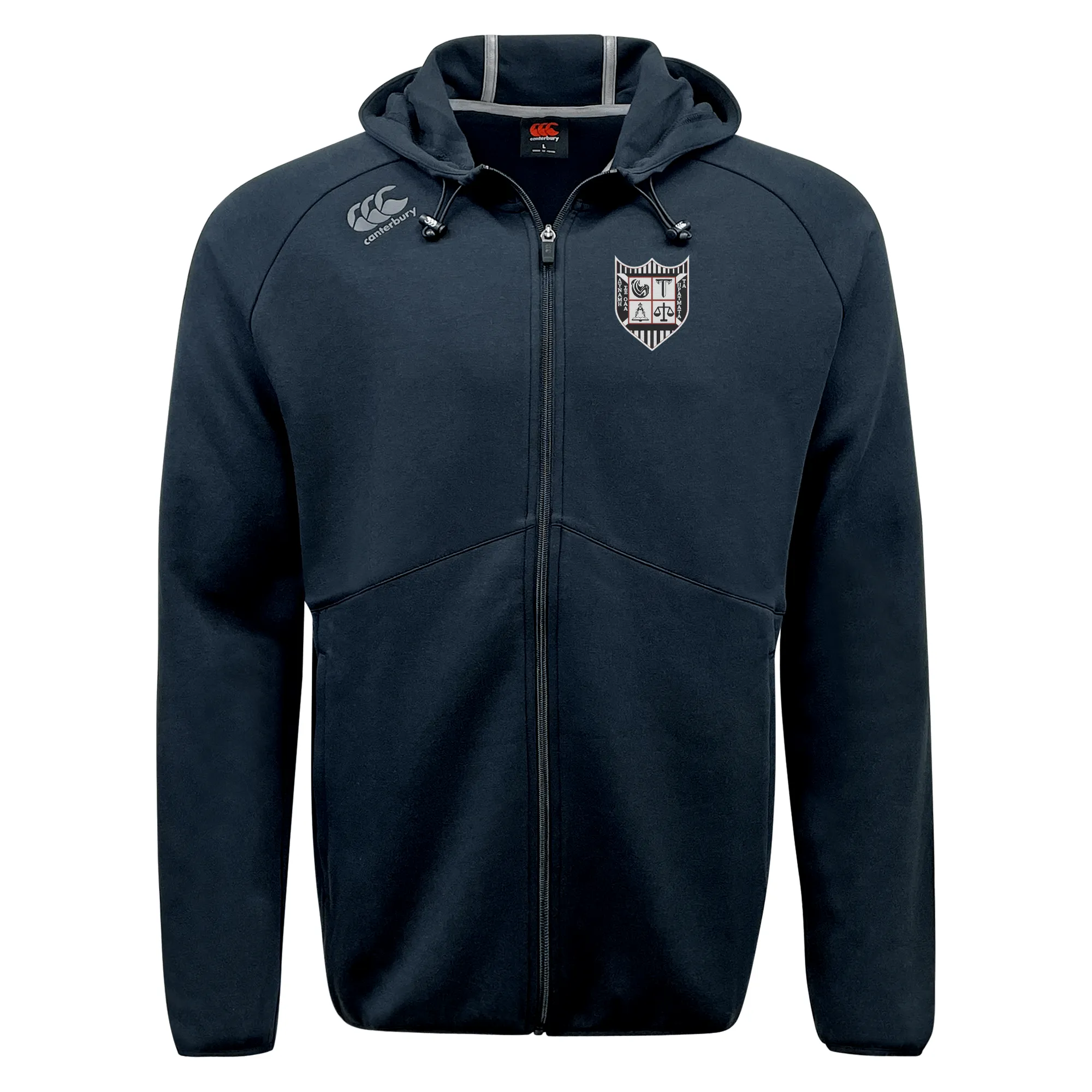 Troy University Rugby Tempo Vapodri Full-Zip Hoodie by Canterbury