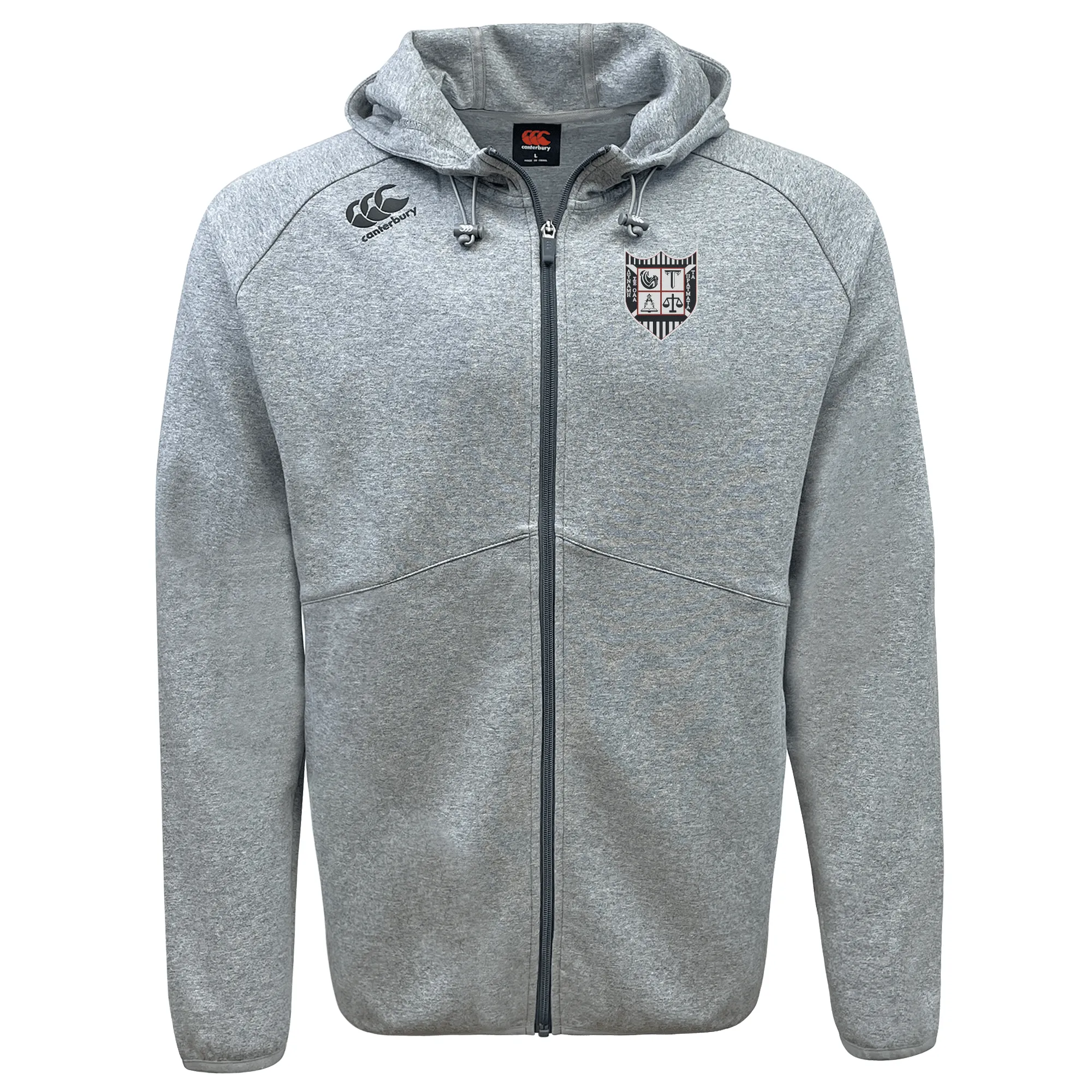 Troy University Rugby Tempo Vapodri Full-Zip Hoodie by Canterbury