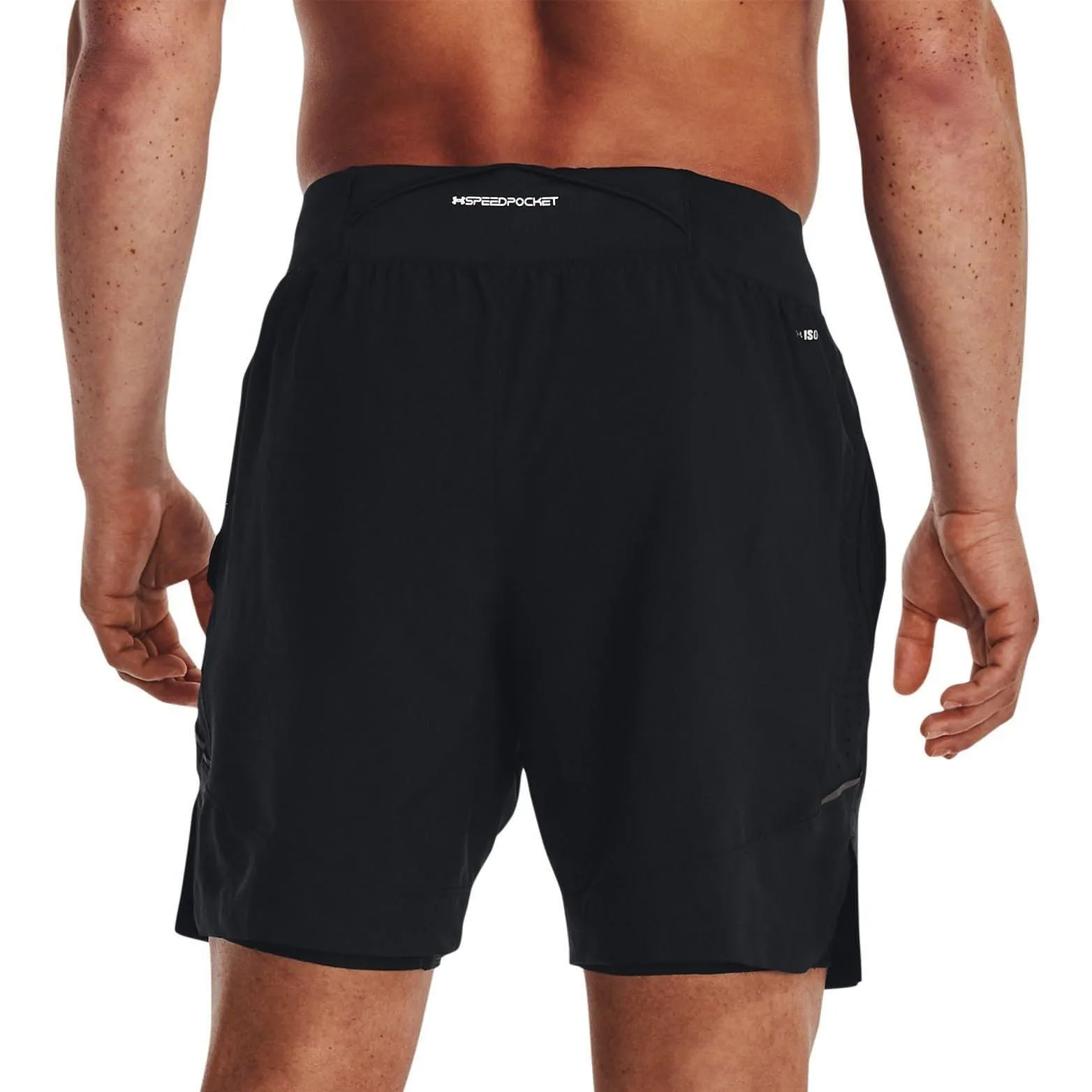 Under Armour Launch Elite 2 In 1 Mens Running Shorts - Black