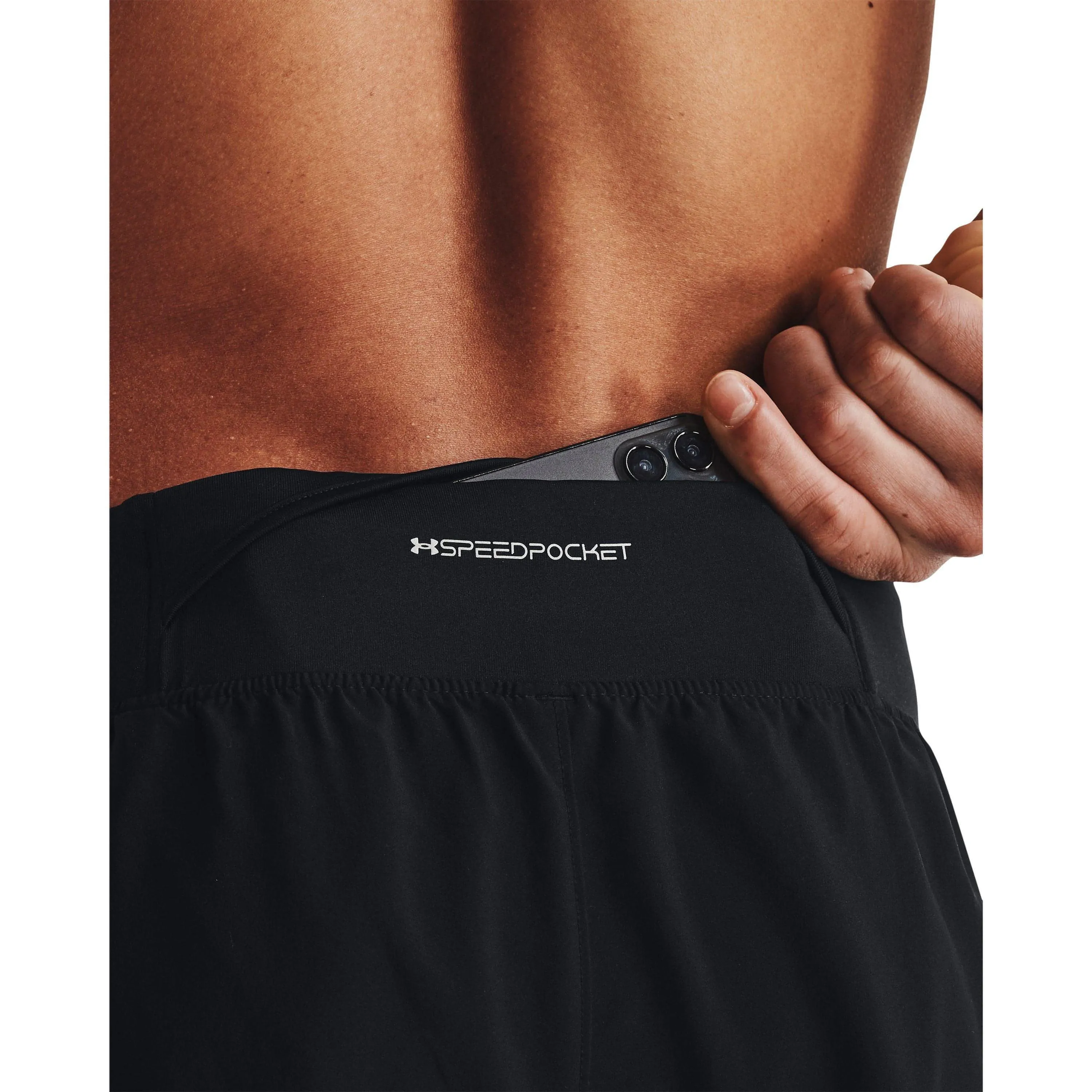 Under Armour Launch Elite 2 In 1 Mens Running Shorts - Black